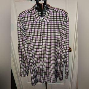 Shaquille O'Neal XLG Big/Tall Men Big Fit dress collar neck shirt